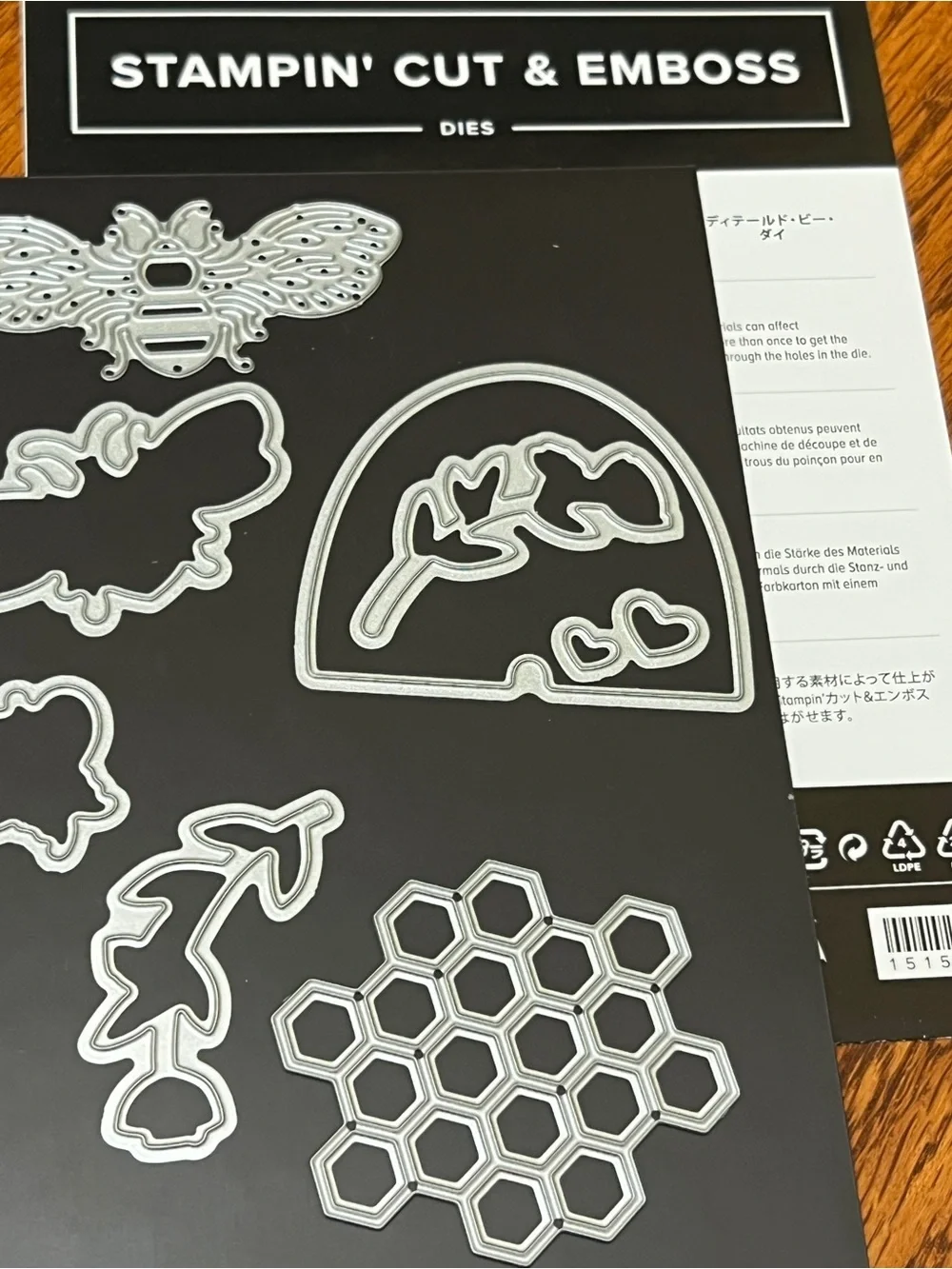 Stampin’ Up! Honey Bee Stamp Dies DSP Trinkets Set